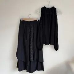 SHEIN ブラック セットアップ ジャズダンス　発表会　衣装