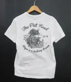 小松美羽&フラットヘッド 本人直筆の絵とサイン入り 100枚限定 狛犬Tシャツ 小松美羽 干支 Tシャツ 卯 FN-THC-KM14 | THE FLAT HEAD