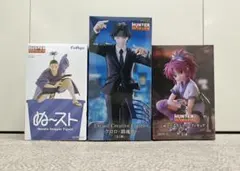 HUNTER×HUNTER フィギュア3点 クロロ・マチ・ノブナガ