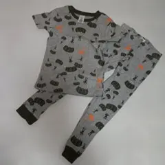 Carter's　カーターズ　パラシュート柄 グレー パジャマ上下　100センチ