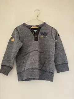 DOUBLE.B グレー トレーナー