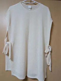 H&M ベストニット サイドリボン