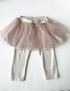 チュール付きレギンス プティマイン