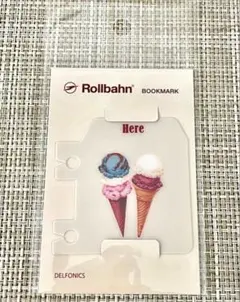 ロルバーンブックマーク♡アメリカンスイーツ　アイスクリーム
