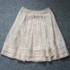 アリシャス alices シフォンスカート 膝丈のサムネイル