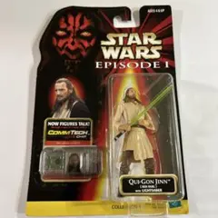 スター・ウォーズ エピソード1 クワイ＝ガン・ジン フィギュア - 希少品のサムネイル
