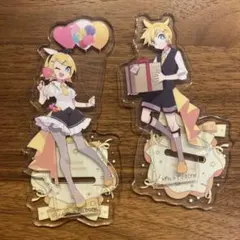 初音ミク　ミクの日記念くじ　鏡音レン　鏡音リン　アクリルスタンド まとめ売り