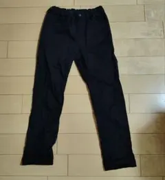 【GU】黒ウエストゴムデニム　股下57センチ、ウエスト60センチ