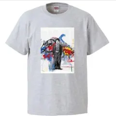 新品　バンクシー ・チャップリン tシャツ　おもしろTシャツ　メンズ　レディース