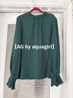 ♡AG by aquagirl♡キャンディースリーブブラウス♡最終お値下♡のサムネイル