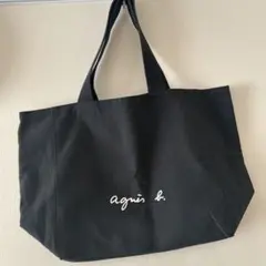 【最終値下げ】agnès b. ブラック トートバッグ