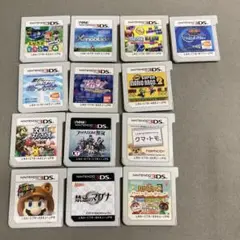 動作確認済み 3DS ゲームソフト 13本セット まとめ売り