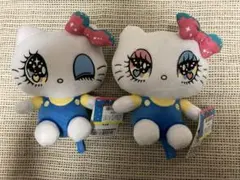 せきやゆりえ　サンリオキャラクターズ　ぬいぐるみ　ハローキティ　2種セット