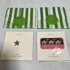 kate spade（ケイトスペード）☆ アッシュ プレイス ステッカー 2点