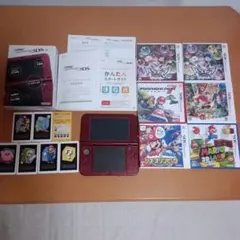 ニンテンドー3DS LL レッド 本体とゲームソフト