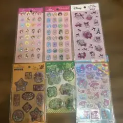 ウォーターシール　プリンセスストーンシールなど