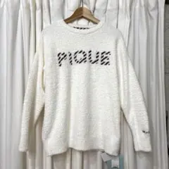 【ジェラピケ】gelato pique クリスマス ロゴジャガードプルオーバー