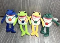 おとぼけケロピョン ぶるぶるマスコット 4色セット タイトー限定