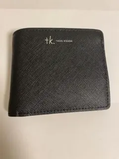 レ*常様 tk. TAKEO KIKUCHI 二つ折り財布 ブラックのサムネイル