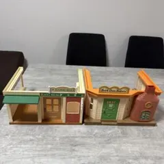 森の焼きたてパン屋さん　森のハンバーガー屋さん　シルバニアファミリー　建物のみ