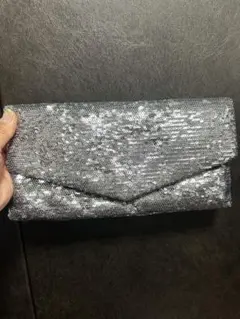 UNITED ARROWS スパンコール クラッチバッグ