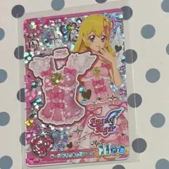 アイカツ アンコール カード PR オーロラキスキャミソール　星宮いちご　カード