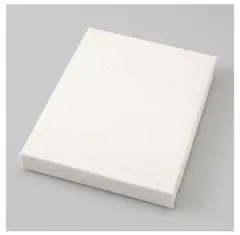 シモンズ　Beautyrest オフホワイト シングル ボックスシーツ