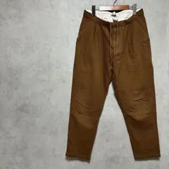 ZARA ザラ　カジュアルパンツ　テーパードパンツ　ブラウン　M