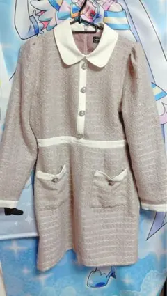 evelyn ツイードワンピース