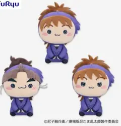 忍たま乱太郎　ドクタケ忍者隊最強の軍師　もちぴこぬいぐるみ　第六弾　全セット