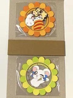 とっとこハム太郎 クリアラバーコースター2★2種セット