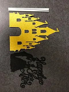 ケーキトッパー＊シンデレラ風