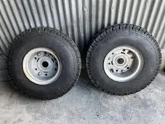 送料込み☆HONDA２サイクルジャイロ４つ穴　リアワイドホイール扁平 送料込みHONDA2サイクルジャイロ4つ穴 リアワイドホイール扁平-春の新作