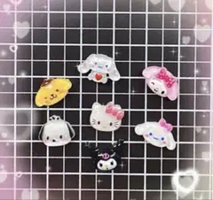ネイルパーツ　シナモン　キティ　マイメロ　クロミ　デコパーツ　サンリオ
