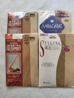 ストッキング ベージュ系 4足 アツギ FUKUSUKE