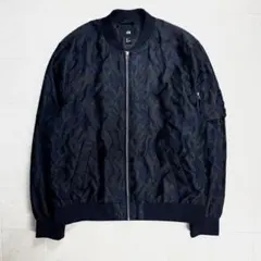 H&M フライトジャケット ミリタリー ジップアップブルゾン FD-374のサムネイル