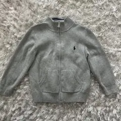 ポロ・ラルフ・ローレン グレー カーディガン　100 3T