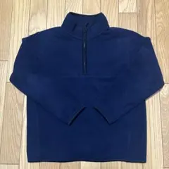 ユニクロ　ハーフジップフリース　140
