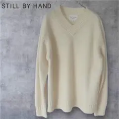STILL BY HAND ニット Vネック アルパカ ウール 46 M STILL BY HAND ニット Vネック アルパカ ウール 46 M - メルカリ