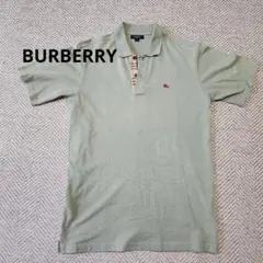 BURBERRY グリーン ポロシャツ S