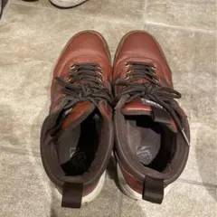 Vans ハイカットシューズ ブラウン　革　レザー　中古品