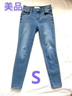 【美品】アズールバイマウジー　スキニーデニム　Sのサムネイル