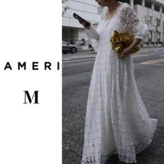 ✨極美品✨ アメリ Ameri LIKE SHEER FLOWER DRESS