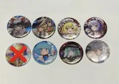 東方project 缶バッジ　7種まとめ売り