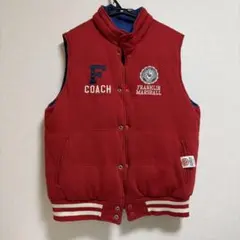 FRANKLIN MARSHALL スタジャン　ベスト　 レッドのサムネイル