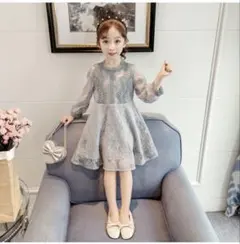 新品未使用　レースワンピース　発表会　結婚式　子ども　お呼ばれ　ピアノ発表会