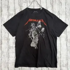 US古着 METALLICA メタリカ バンドTシャツ 両面プリント