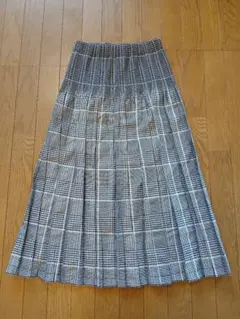 ギャザープリーツスカート　フリーサイズ