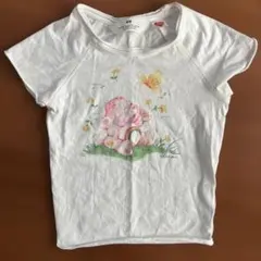 H&M ケアベア Tシャツ ショート丈 134/140 ①-12