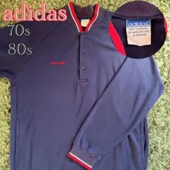 ✨レア✨adidas アディダス　西ドイツ製　デサント　ポケ付き　トレフォイル